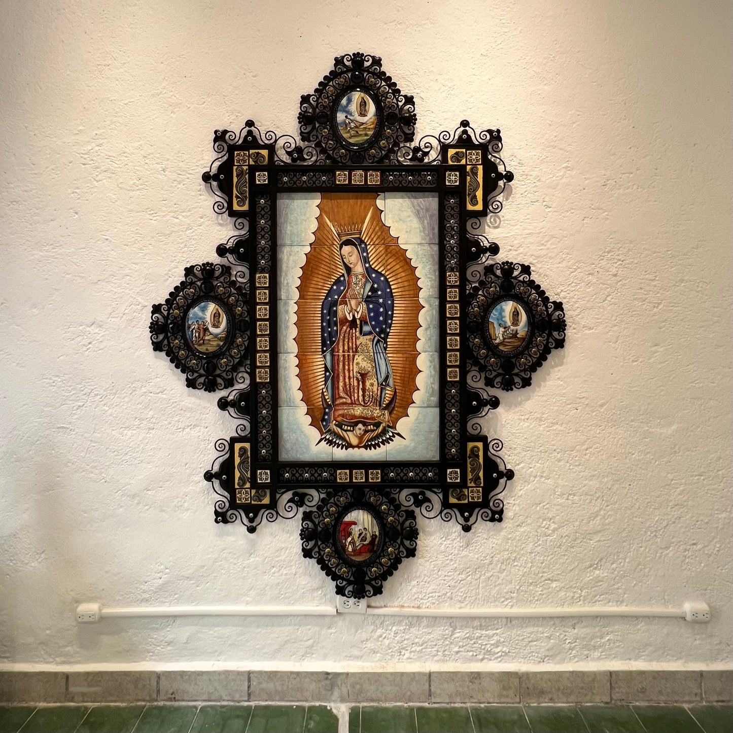 Retablo Virgen de Guadalupe.