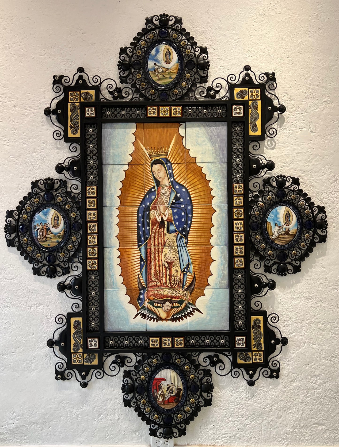 Retablo Virgen de Guadalupe.